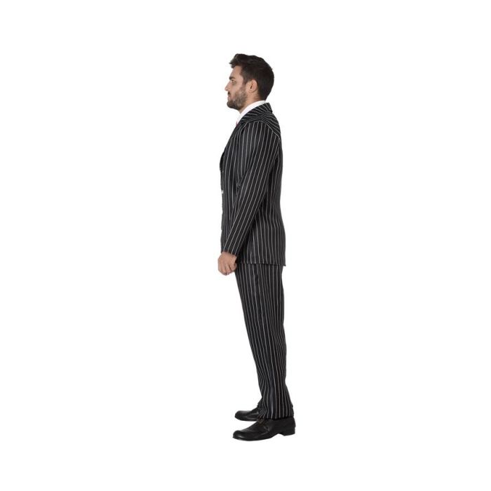 Disfraz Ganster-Fantasma para Hombre Adulto - Chaqueta, Pantalón, Corbata y Cuello - Tallas M-L 1 Disfraz Ganster-Fantasma para Hombre Adulto - Chaqueta, Pantalón, Corbata y Cuello - Tallas M-L 1
