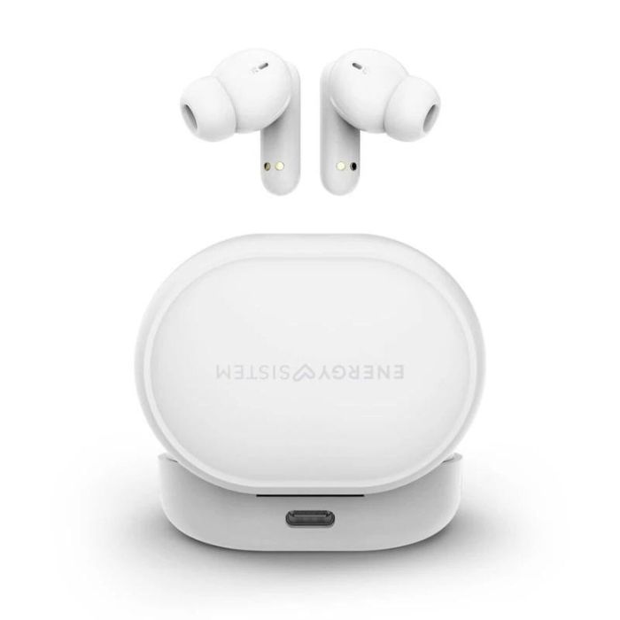 Auriculares Inalámbricos con Estuche de Carga Energy Sistem 459926 Blanco 5 Auriculares Inalámbricos con Estuche de Carga Energy Sistem 459926 Blanco 5