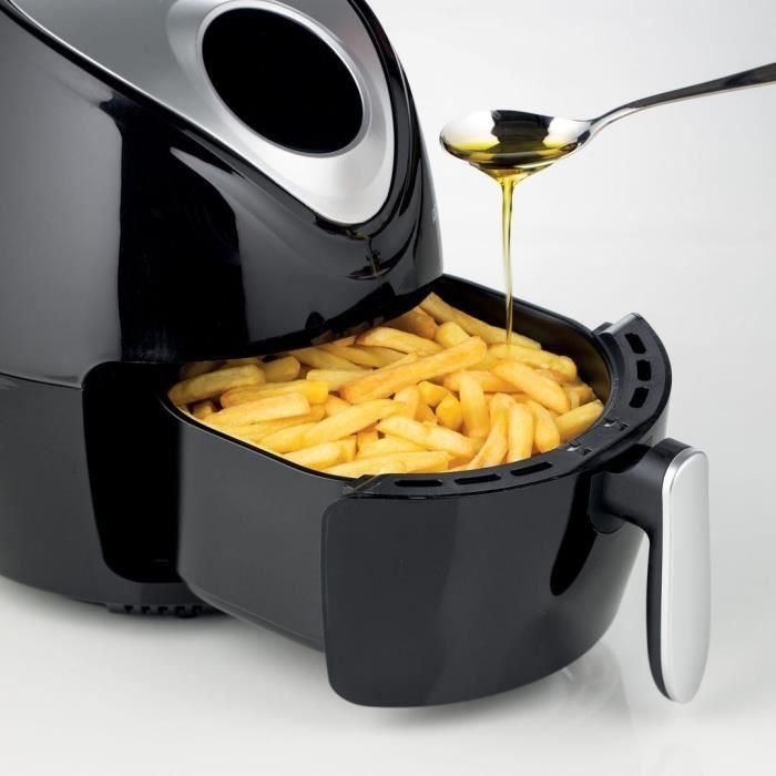 Freidora de Aire Ariete 4616/00 Negra - 7 Programas Predefinidos, LCD Táctil, 80% Menos Grasa 5 Freidora de Aire Ariete 4616/00 Negra - 7 Programas Predefinidos, LCD Táctil, 80% Menos Grasa 5