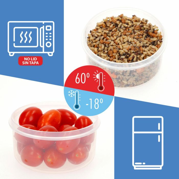 Set de Recipientes de Cocina Herméticos Apilables Max Home 23 x 11 x 23 cm 6 Unidades 3 Set de Recipientes de Cocina Herméticos Apilables Max Home 23 x 11 x 23 cm 6 Unidades 3