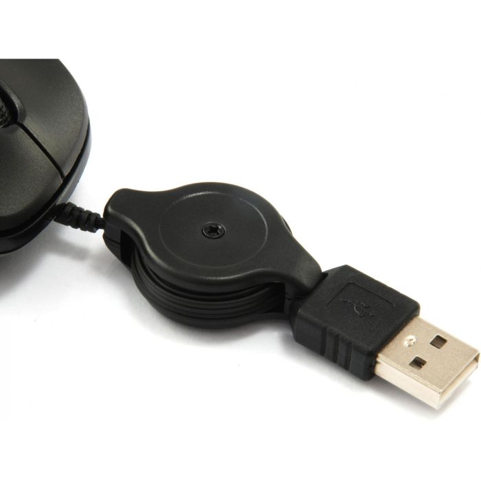 Equip Optische Maus USB Travel Rechts-Linkshänder 0.8m sw 1