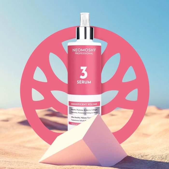 Neomoshÿ MAGNIFICENT VOLUME serum 180 ml para Cabello débil, Serum con keratina, Tratamiento fuerza y volumen Neomoshÿ MAGNIFICENT VOLUME serum 180 ml para Cabello débil, Serum con keratina, Tratamiento fuerza y volumen