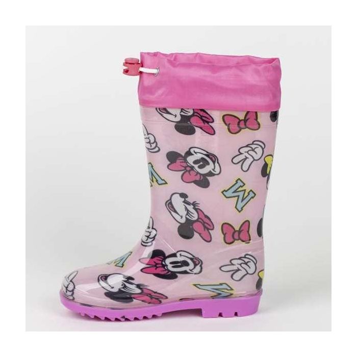 Botas de Agua Infantiles Minnie Mouse Rosa 27 1 Botas de Agua Infantiles Minnie Mouse Rosa 27 1