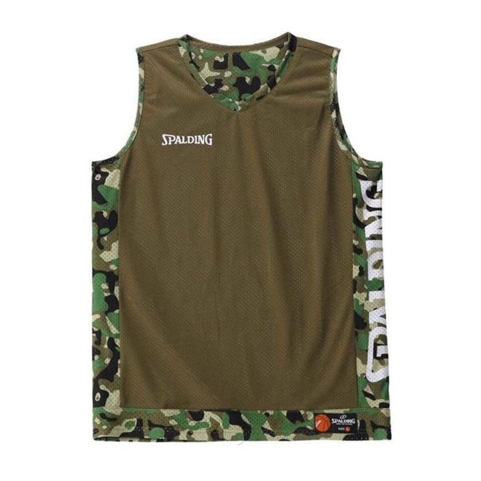 Camiseta de baloncesto Spalding Spalding Reversible Verde 15-16 Años 1