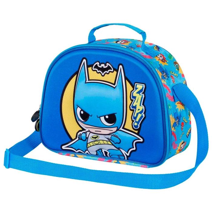 DC Comics Batman Bolsa Portamerienda 3D con Forro Isotérmico, Diseño Batman, Multicolor 3 DC Comics Batman Bolsa Portamerienda 3D con Forro Isotérmico, Diseño Batman, Multicolor 3