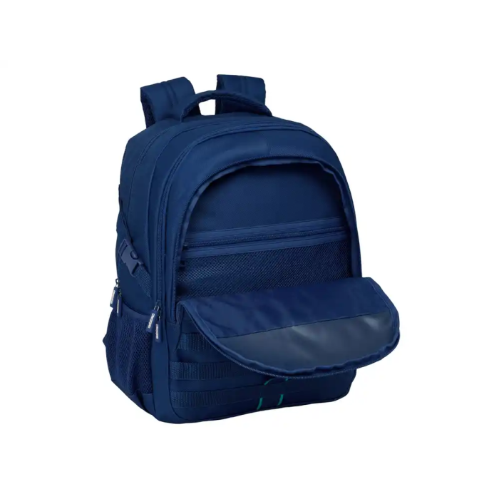 Safta Mochila Cross Doble Kappa Marino 460x340x150 mm 3