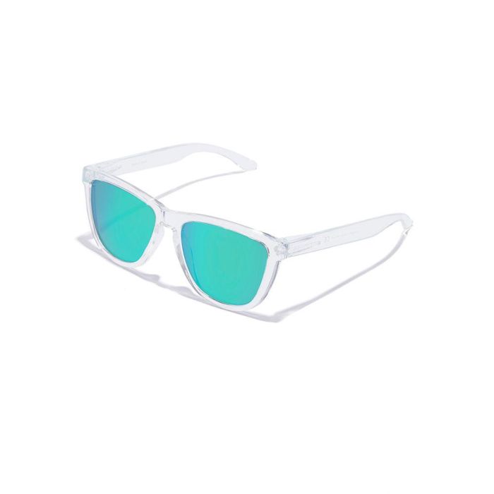 Hawkers Gafas de Sol ONE RAW Polarized #air emerald UV400 Unisex Cuadradas Lente Verde Esmeralda