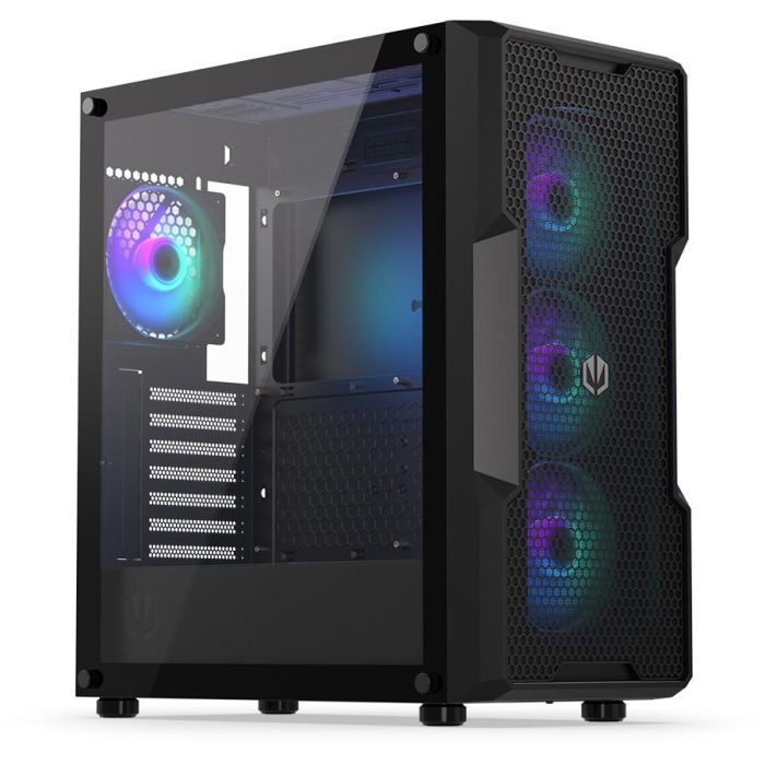 Endorfy Regnum 400 ARGB Black - Caja Torre PC ATX/Micro-ATX/Mini-ITX con Iluminación Multi y Ventana Lateral de Vidrio Templado 12 Endorfy Regnum 400 ARGB Black - Caja Torre PC ATX/Micro-ATX/Mini-ITX con Iluminación Multi y Ventana Lateral de Vidrio Templado 12