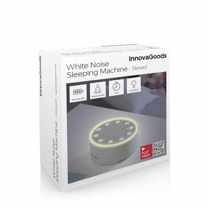 Máquina de Ruido Blanco para Dormir Slewel InnovaGoods 1 Máquina de Ruido Blanco para Dormir Slewel InnovaGoods 1