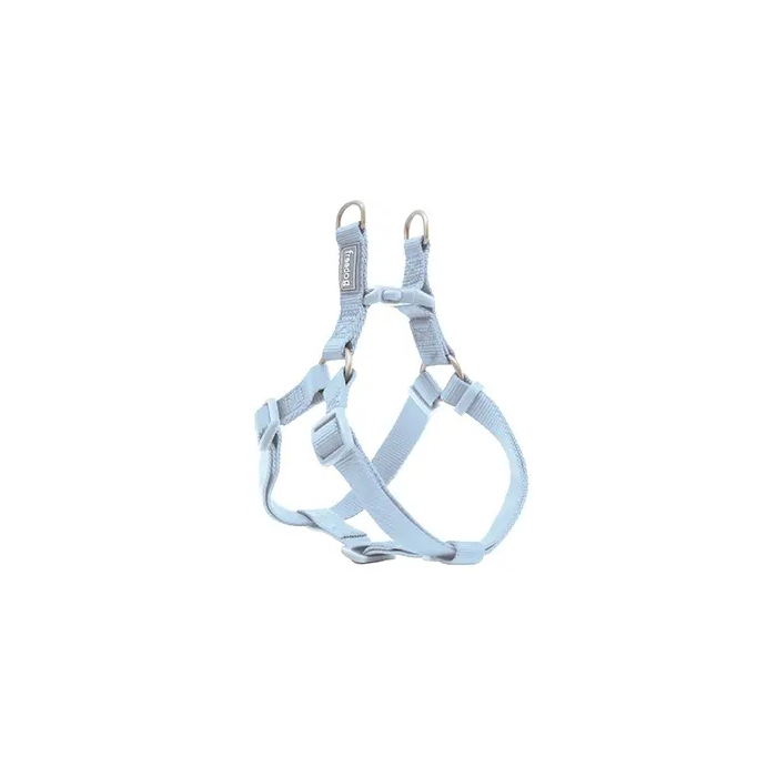 Freedog Arnés de Nylon Tipo A Azul Cielo 25 mm x 70-90 cm