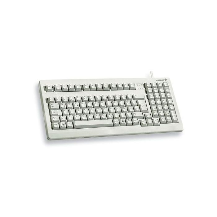 CHERRY G80-1800 Teclado Completo Alámbrico PS/2 QWERTY Español Gris para PC/Servidor