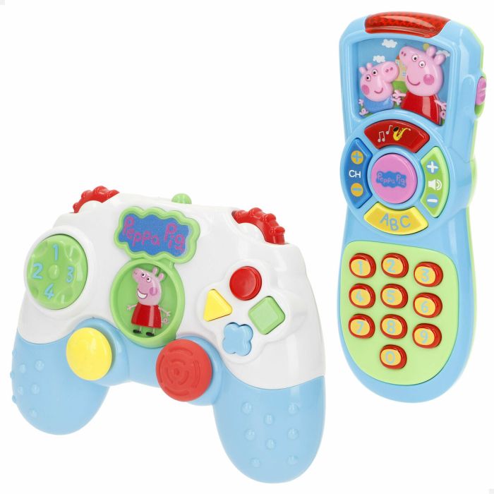 Teléfono de Aprendizaje Peppa Pig 15 x 11 x 5 cm (4 Unidades) 6