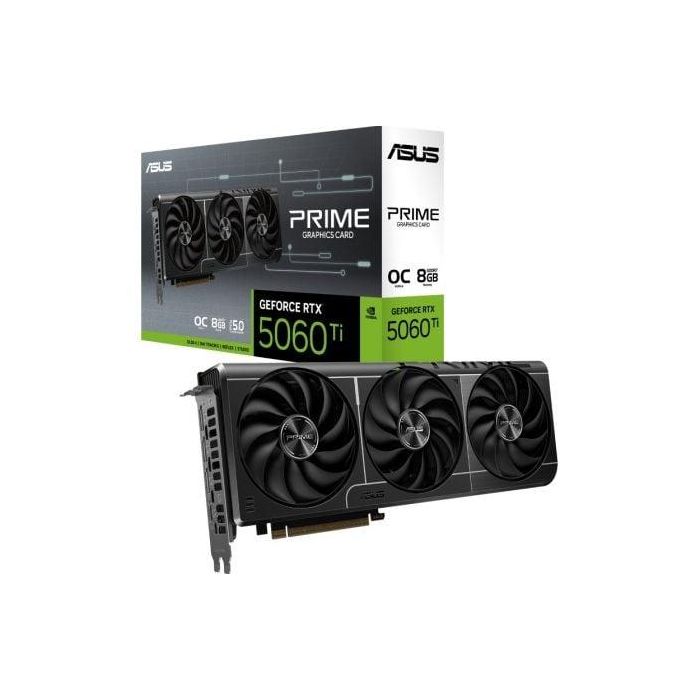 Asus 90YV0MP0-M0NA00 Tarjeta Gráfica NVIDIA GeForce RTX 5060 Ti OC Edition 8GB GDDR7, SFF, PCIe 5.0, Triple Ventilador, Trazado Rayos, DLSS 4 Asus 90YV0MP0-M0NA00 Tarjeta Gráfica NVIDIA GeForce RTX 5060 Ti OC Edition 8GB GDDR7, SFF, PCIe 5.0, Triple Ventilador, Trazado Rayos, DLSS 4