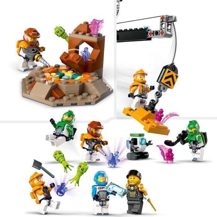 Lego City Base Espacial Y Plataforma 3