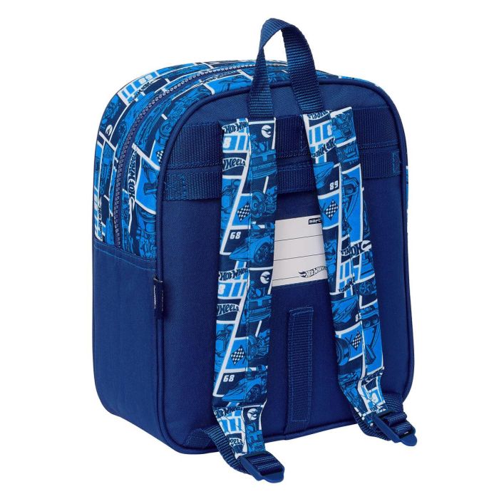 Mochila Infantil Hot Wheels Sonny Azul marino 22 x 27 x 10 cm 1