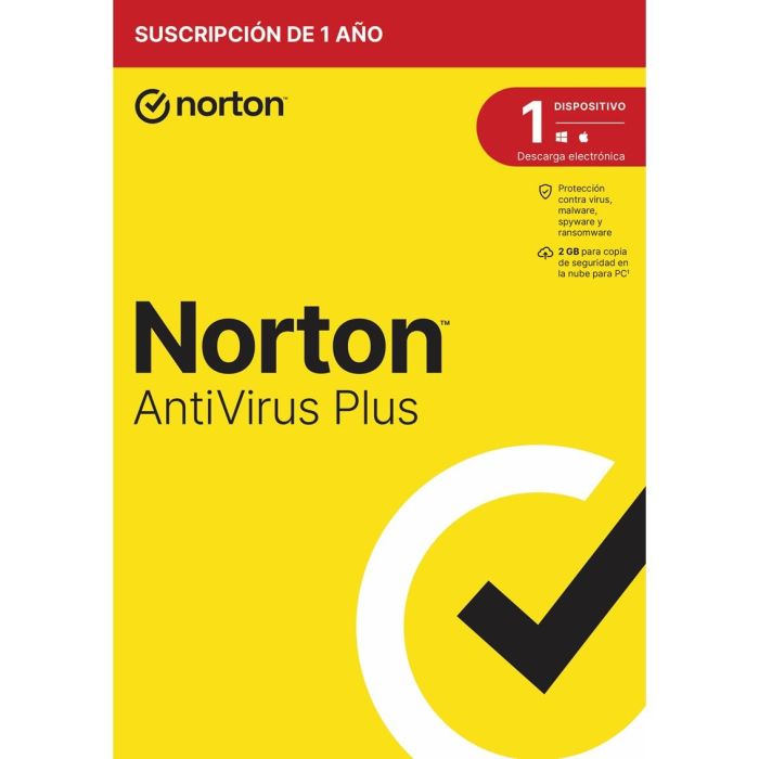 Norton Antivirus Plus 2 grb Español - Protección en tiempo real, gestor de contraseñas, firewall y copia de seguridad en la nube 0 Norton Antivirus Plus 2 grb Español - Protección en tiempo real, gestor de contraseñas, firewall y copia de seguridad en la nube 0