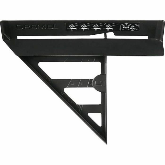 Dremel DSM840 Guía de Corte para Dremel DSM20, Corte de Inglete, Bisel y Recto en Zócalos y Molduras