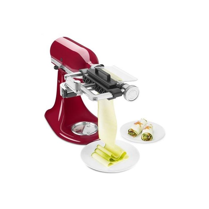 Kitchenaid 5KSMSCA Cortador de Verduras en Láminas Accesorio para Robots de Cocina con 2 Cuchillas de Acero Inoxidable 2