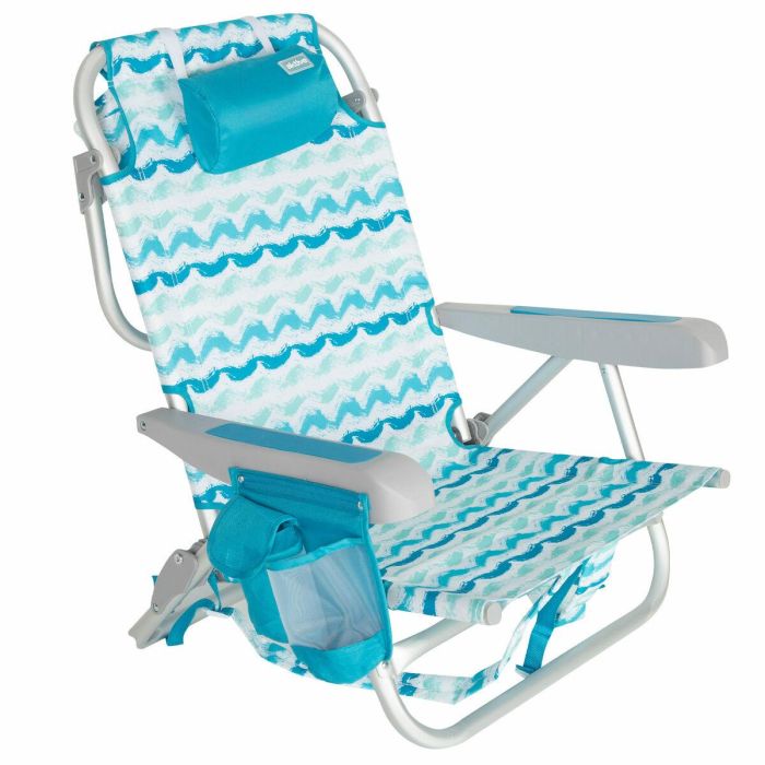 Silla de Playa Aktive 50 x 70 x 45 cm (2 Unidades) 6 Silla de Playa Aktive 50 x 70 x 45 cm (2 Unidades) 6