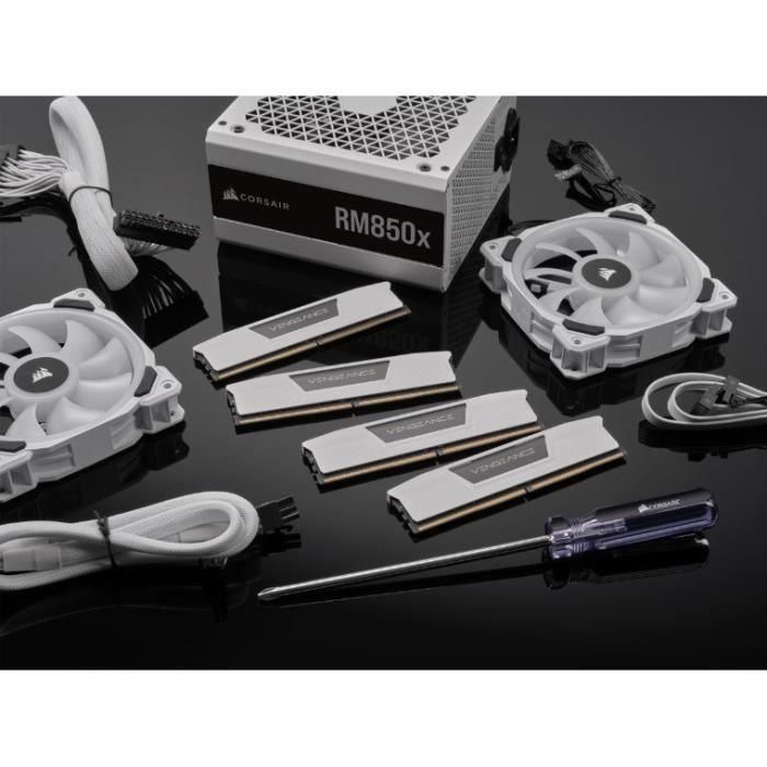 Memoria de RAM - Corsair - Revenge DDR5 - 32GB 2x16GB DIMM - 5200 MHz - 1.25V - Blanco (CMK32GX5M2B5200C40W) 5 Memoria de RAM - Corsair - Revenge DDR5 - 32GB 2x16GB DIMM - 5200 MHz - 1.25V - Blanco (CMK32GX5M2B5200C40W) 5