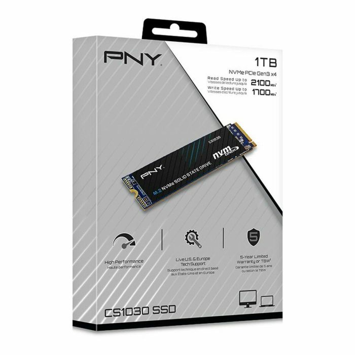 PNY Technologies PNY0751492641638 CS1030 Unidad de Estado Sólido (SSD) 1TB M.2 PCIe NVMe 1 PNY Technologies PNY0751492641638 CS1030 Unidad de Estado Sólido (SSD) 1TB M.2 PCIe NVMe 1