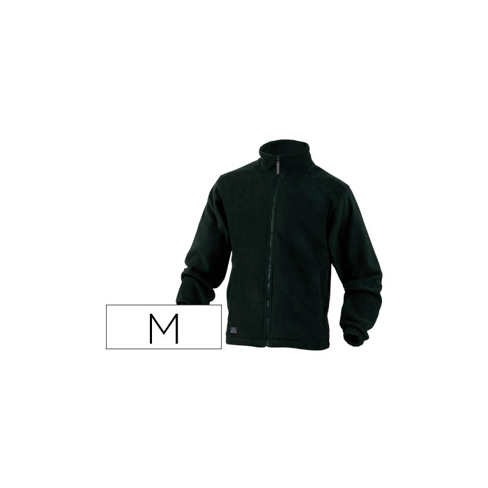 Deltaplus Chaqueta Polar con Cremallera 2 Bolsillos Negro Talla M Deltaplus Chaqueta Polar con Cremallera 2 Bolsillos Negro Talla M