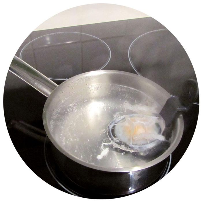 Cook Concept Juego de 2 Escalfadores de Huevo para Pochados Perfectos, Apto Lavavajillas 4
