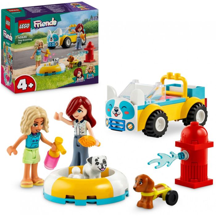 LEGO 42635 Juguete Set Peluquería Canina Móvil Friends con 2 Minipersonajes, 2 Perros y Accesorios para Niños +4 años 2 LEGO 42635 Juguete Set Peluquería Canina Móvil Friends con 2 Minipersonajes, 2 Perros y Accesorios para Niños +4 años 2