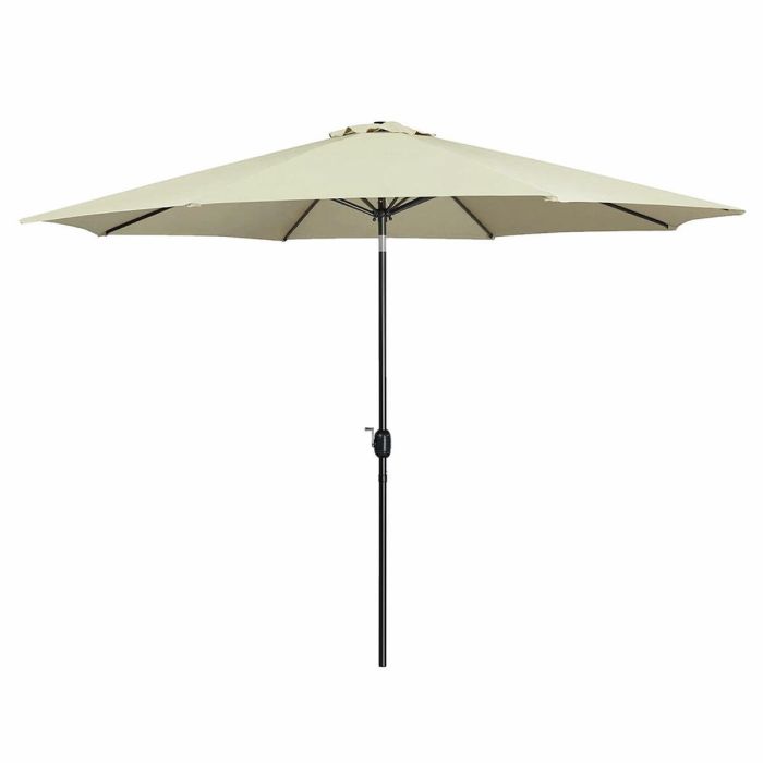 Marbueno Sombrilla Acero 8 Varillas D300 cm Polyester Beige Jardin, Piscina y Terraza 10486 0 Marbueno Sombrilla Acero 8 Varillas D300 cm Polyester Beige Jardin, Piscina y Terraza 10486 0