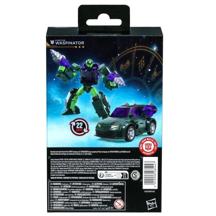 Hasbro Transformers Age of the Primes Figura de Acción Deluxe Class Fugitive Waspinator 14 cm 1 Hasbro Transformers Age of the Primes Figura de Acción Deluxe Class Fugitive Waspinator 14 cm 1