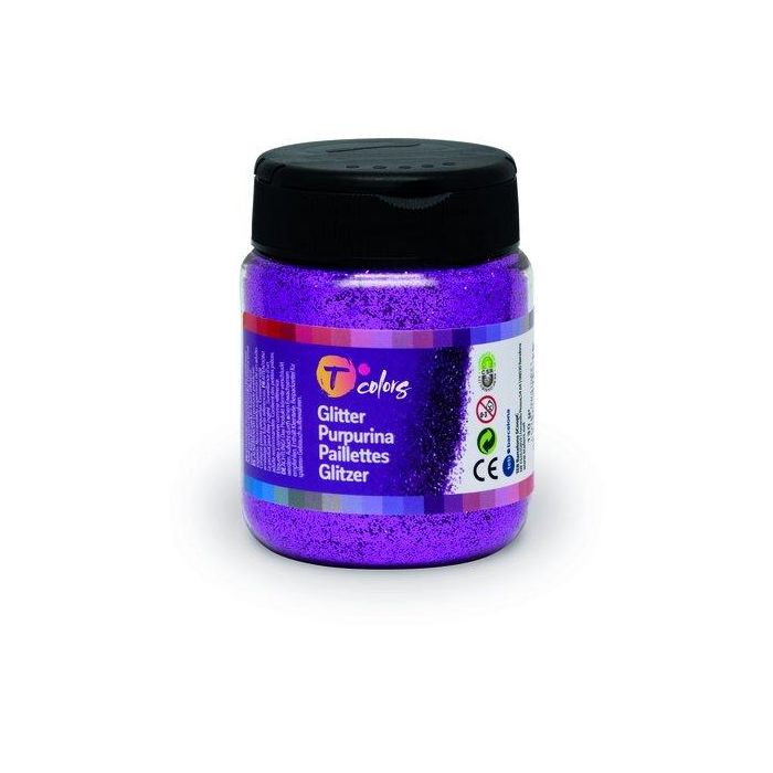 Purpurina Tcolors Bote 130 Ml Violeta