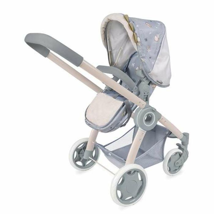 Decuevas Coche de muñeca 3x1 Plegable Coco con Mochila para muñecas hasta 48 cm 41x62x70 cm 4