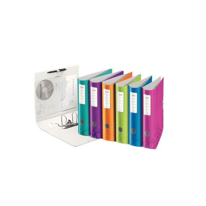 Archivador Palanca Leitz Wow Active A4 180º 75Mm Surtido 10 unidades