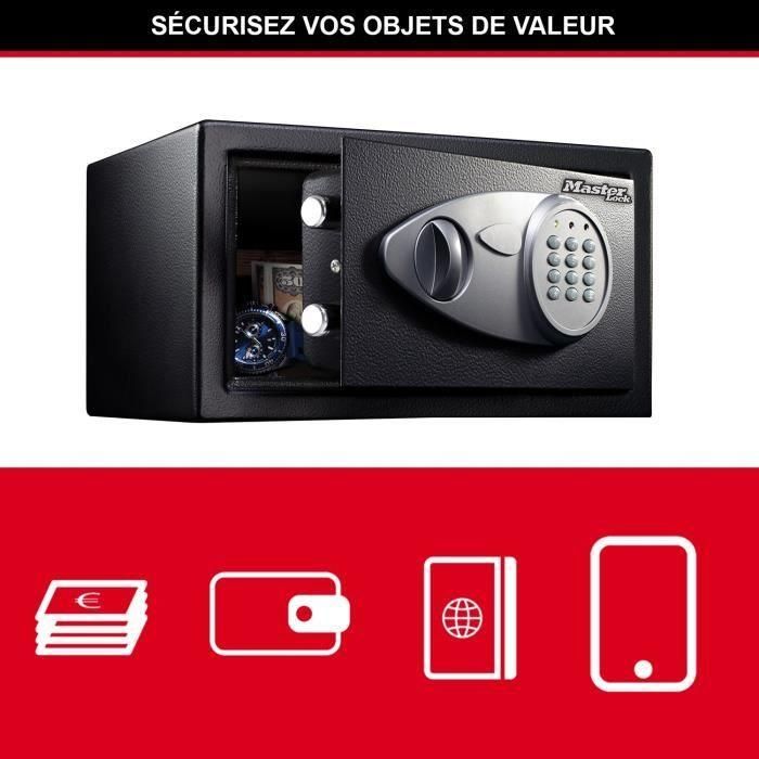 Master Lock x041ml 11L - Lock electrónico - ideal para joyas, papeles de identidad 2 Master Lock x041ml 11L - Lock electrónico - ideal para joyas, papeles de identidad 2