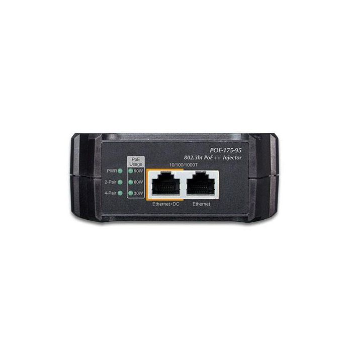 Planet 1 x RJ-45 STP Data In, 1 x RJ-45 STP PoE Out, 1 x AC input socket, 54V DC, 802.3bt (Type 4) 2 Planet 1 x RJ-45 STP Data In, 1 x RJ-45 STP PoE Out, 1 x AC input socket, 54V DC, 802.3bt (Type 4) 2