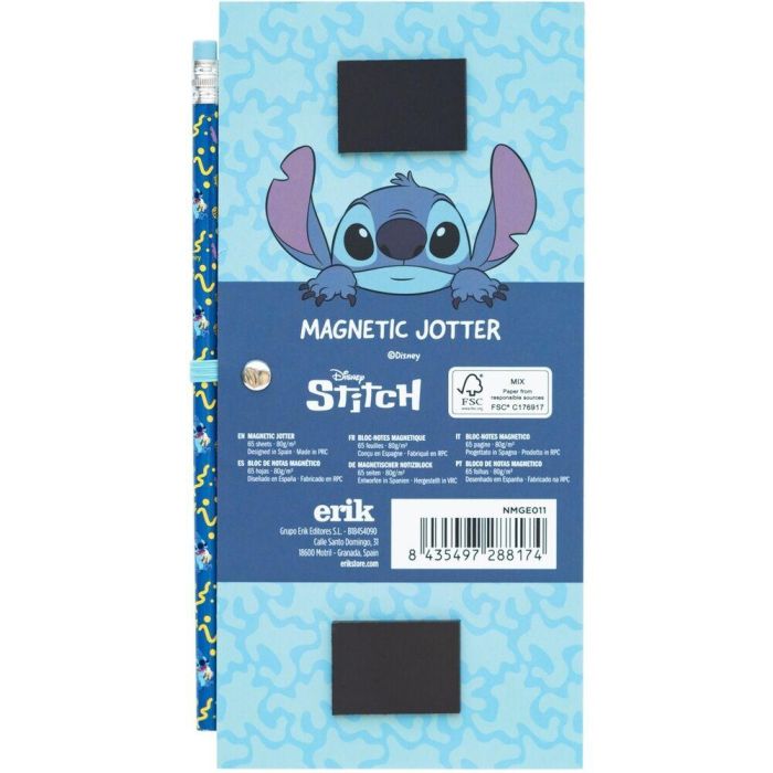 Bloc notas magnetico Stitch Disney 1