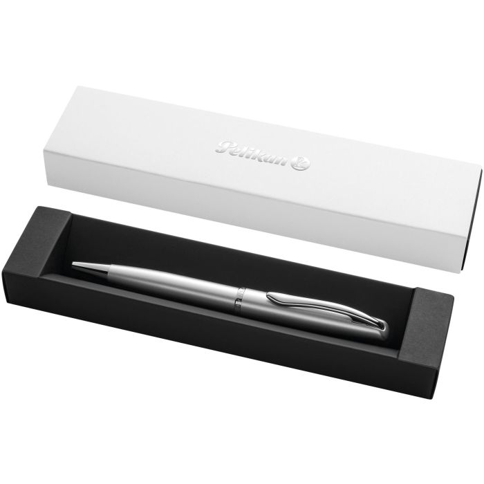 Pelikan Kugelschreiber Jazz Noble Elegance K36 Silber Geschenkbox 2 Pelikan Kugelschreiber Jazz Noble Elegance K36 Silber Geschenkbox 2