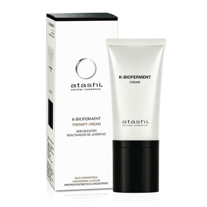Atashi K-BIOFERMENT Crema Antiedad Probiótica Cosmética Coreana Piel Sensible Efecto Calmante Prebase Lifting 50 ml