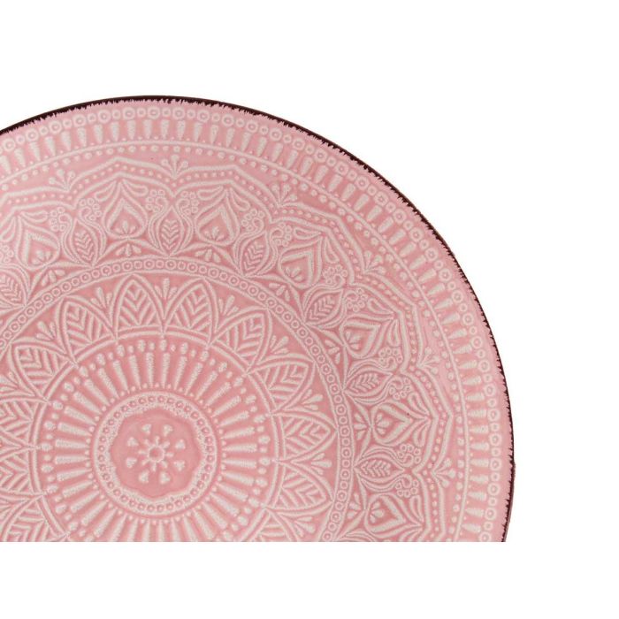 Plato Relieve Llano Rosa 27Cm Vessia (24 Unidades) 3 Plato Relieve Llano Rosa 27Cm Vessia (24 Unidades) 3