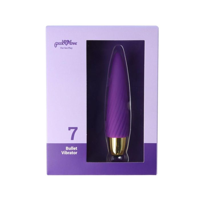 Bala Vibradora Pick&Love Nº 7 Morado 5 Bala Vibradora Pick&Love Nº 7 Morado 5