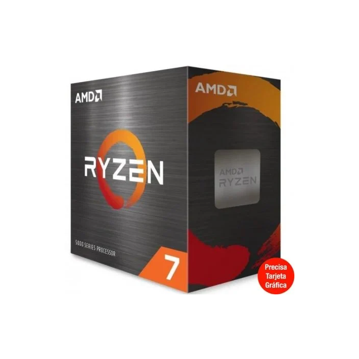 AMD Ryzen 7 5700X Procesador 8xCore 3.4GHz Base 4.6GHz Boost 36MB Cache Socket AM4 65W