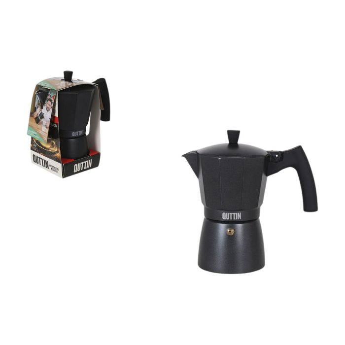 Cafetera Italiana Quttin 6 Tazas (6 Unidades) 1 Cafetera Italiana Quttin 6 Tazas (6 Unidades) 1