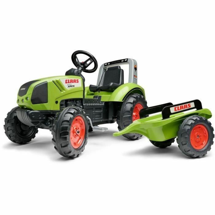 Tractor de pedal con remolque FALK CLAAS Arion 430 - 1040AB 2 Tractor de pedal con remolque FALK CLAAS Arion 430 - 1040AB 2
