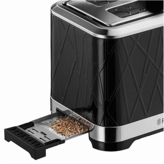 Russell Hobbs 28091-56 Estructura tostadora tostadora, Lift'n Look, ranuras XL, horneado ajustable, calentador de pastelería vienés - Negro 5