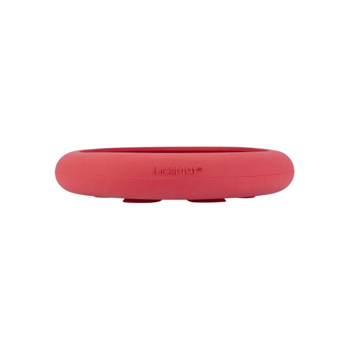 Lickimat UFO Rosa para Perros - Alfombrilla dispensadora de comida para perros con ventosa, ideal para baños y entrenamiento 2