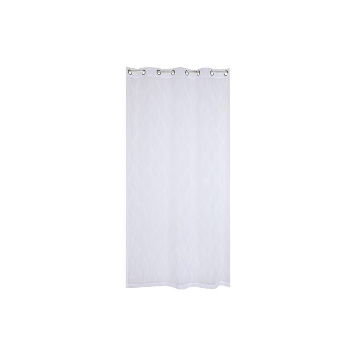 Cortina Basicos DKD Home Decor Blanco 260 x 260 x 140 cm 4