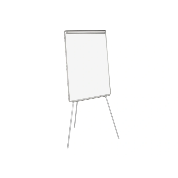 Q-connect Pizarra Blanca Trípode Lacada Magnética 70x100cm para Convenciones, Superficie Escritura Directa 2