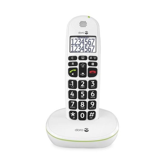 Doro PhoneEasy 110 Teléfono DECT Blanco 1