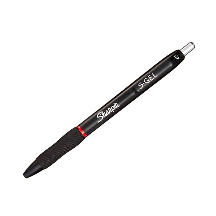 Bolígrafo Sharpie Rojo 0,7 mm (12 Unidades) 2