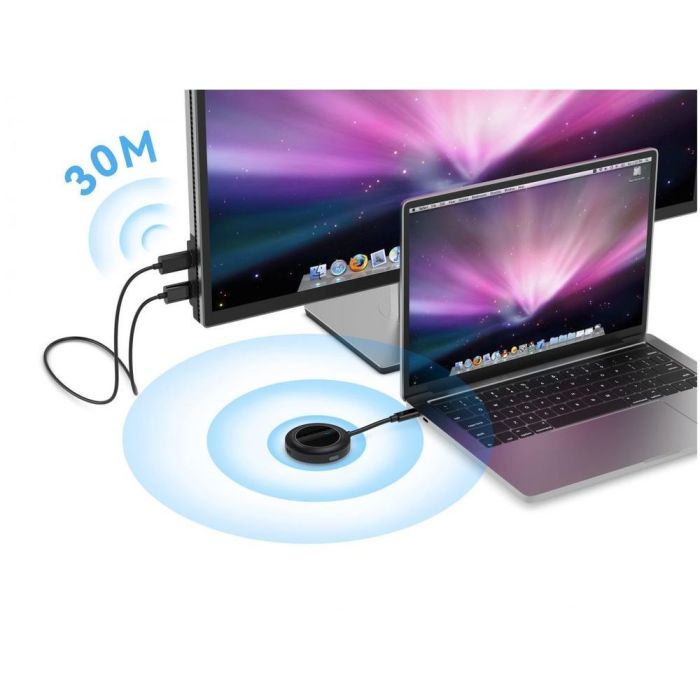 Conceptronic Transmisor Usb - C A Hdmi Wireless Atheric01b 5GHz 30m 1080P 60Hz 1